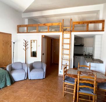 Studio avec mezzanine